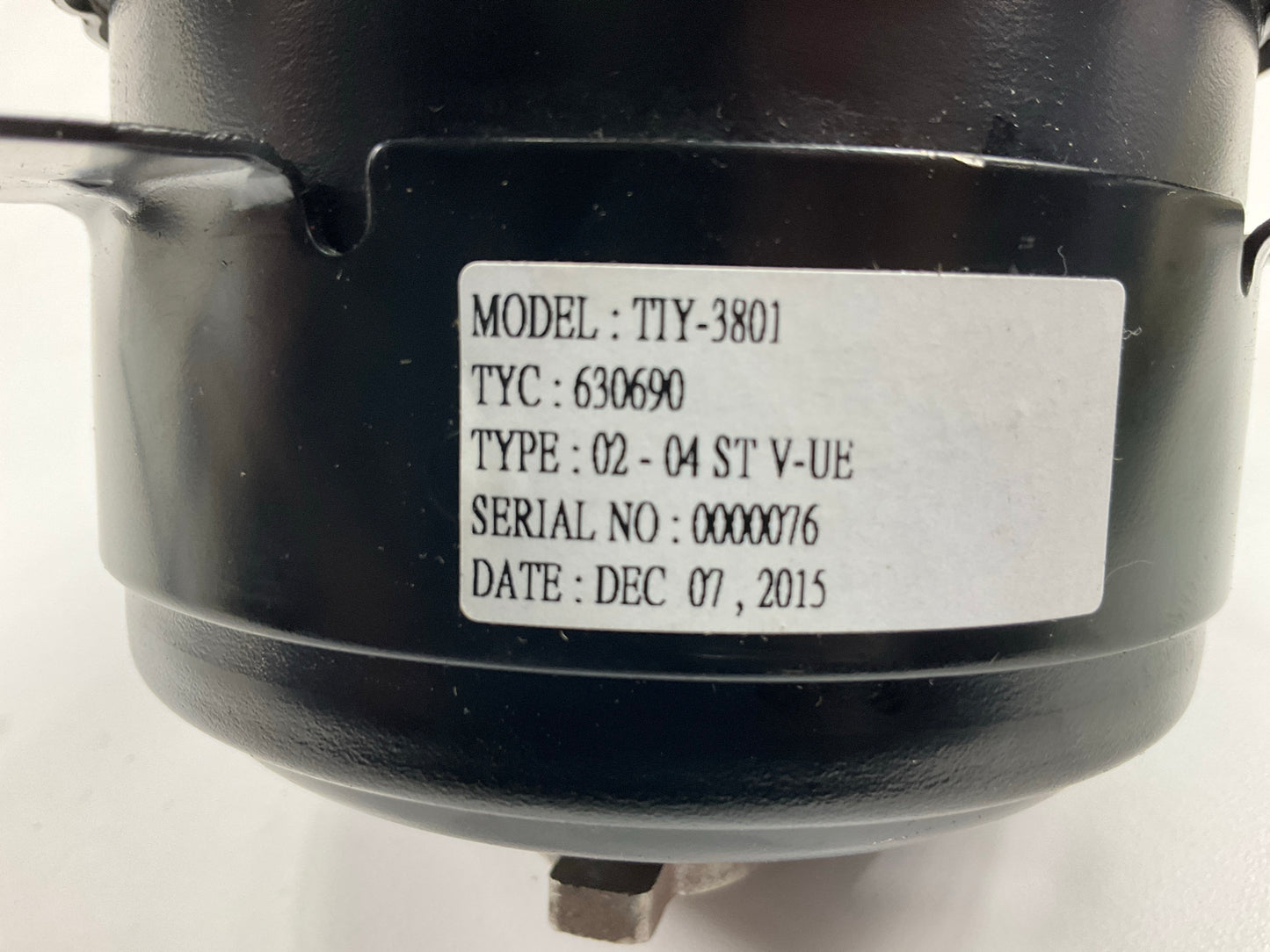VDO PM9262 Radiator Fan Motor For 2002-2003 Saturn Vue