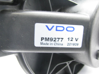 VDO PM9277 HVAC Blower Motor & Wheel