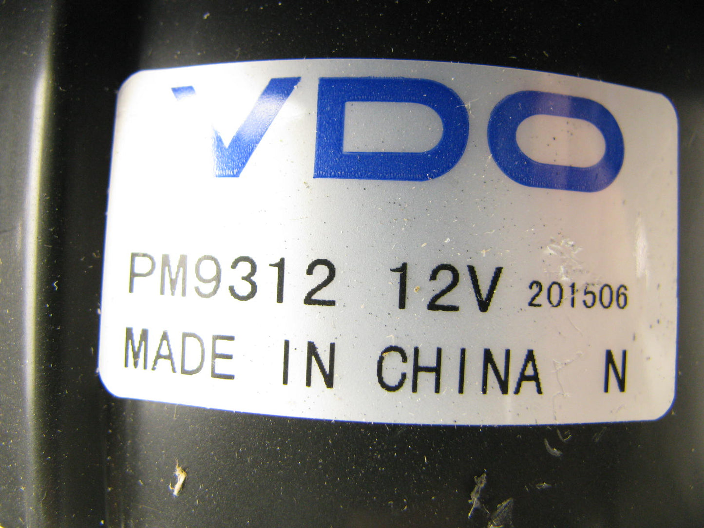 VDO PM9312 HVAC Blower Motor With Wheel