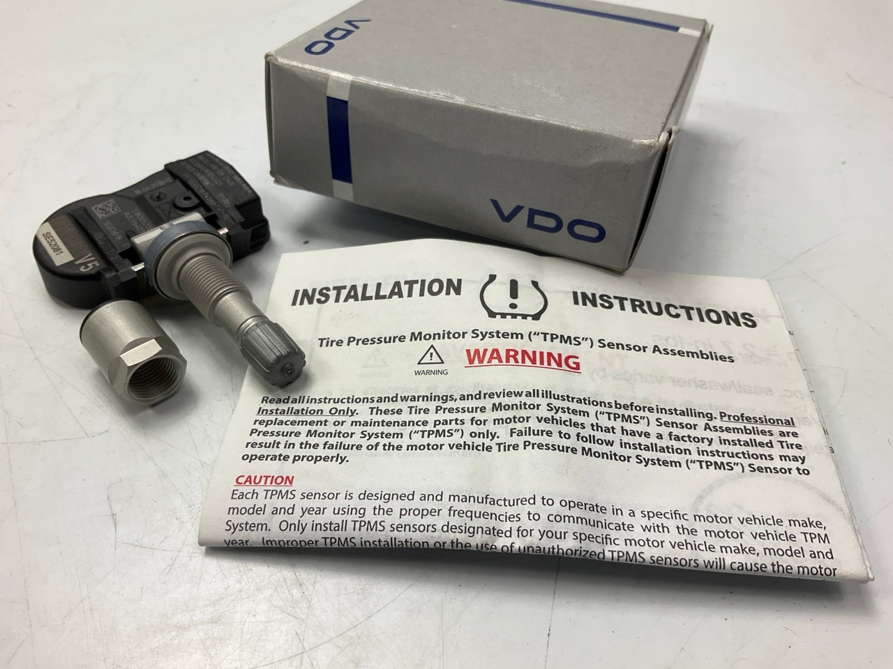 VDO SE52081 TPMS Tire Pressure Monitor Sensor