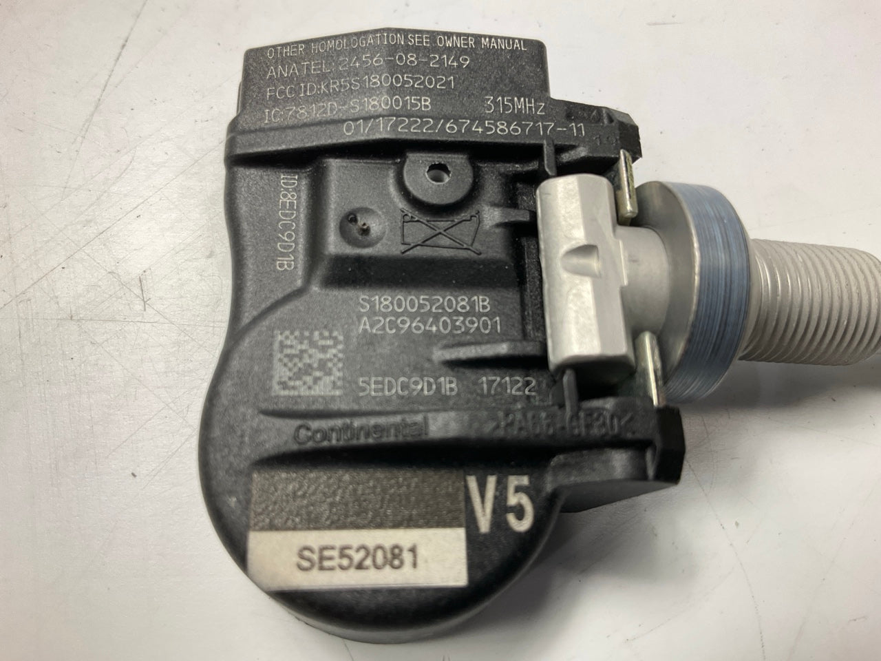 VDO SE52081 TPMS Tire Pressure Monitor Sensor
