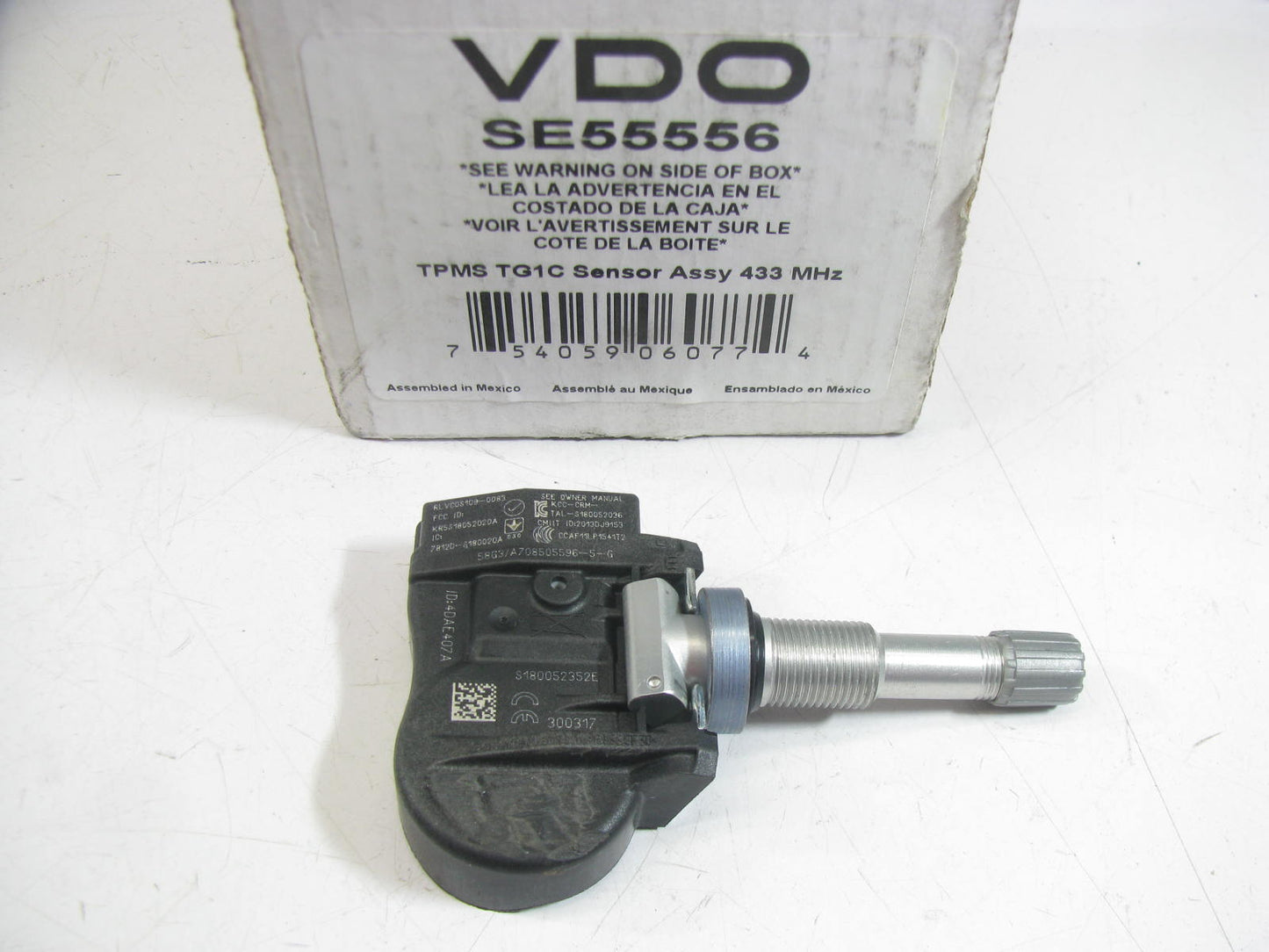 VDO SE55556 TPMS Tire Pressure Monitor Sensor