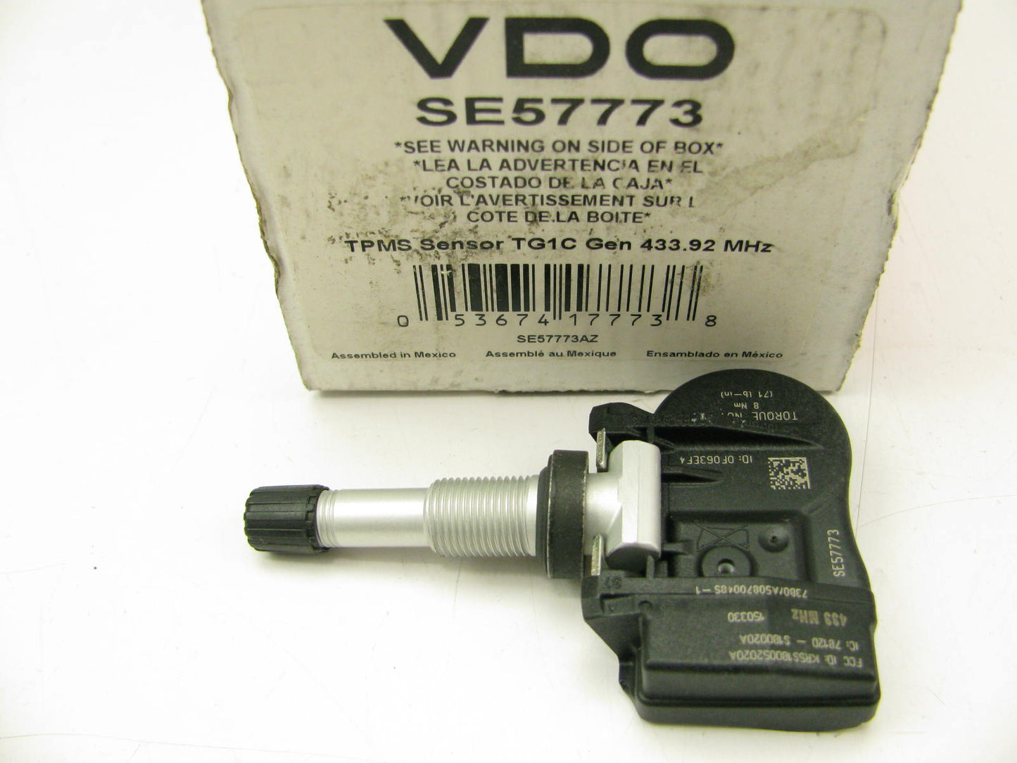 VDO SE57773 TPMS Tire Pressure Monitor Sensor