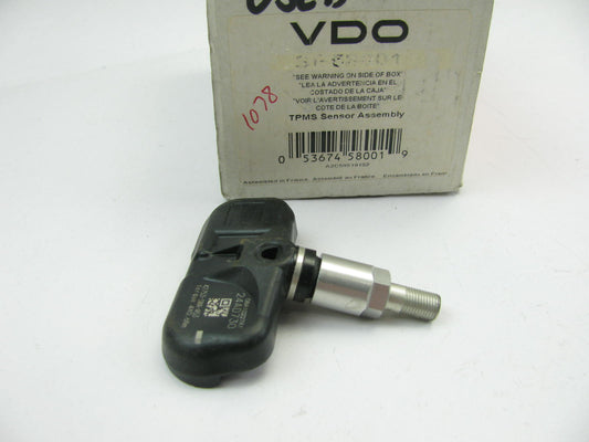 VDO SE58001 TPMS Tire Pressure Monitor Sensor