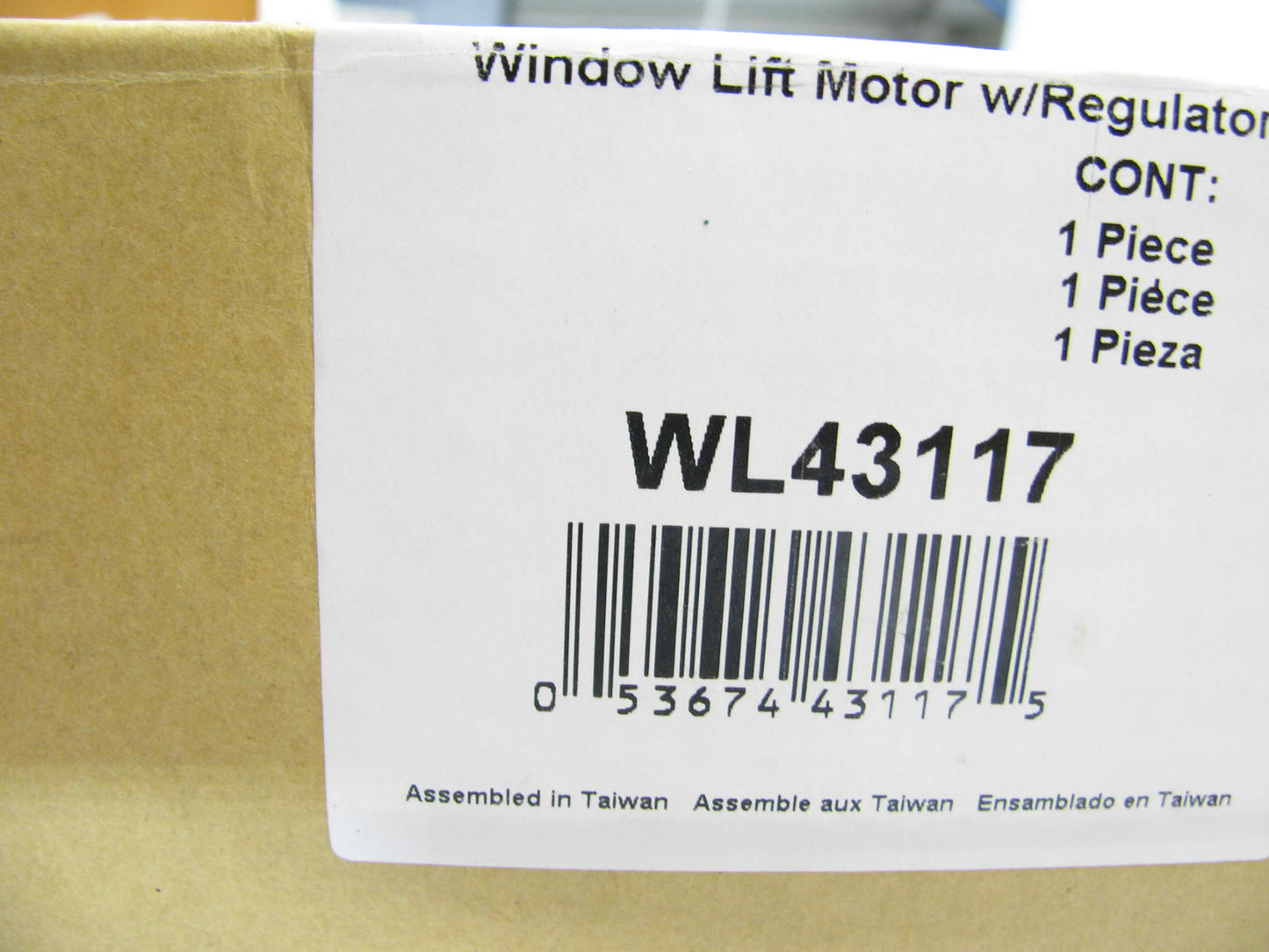 VDO WL43117 Front Right Power Window Regulator 1998-2011 Lincoln Town Car