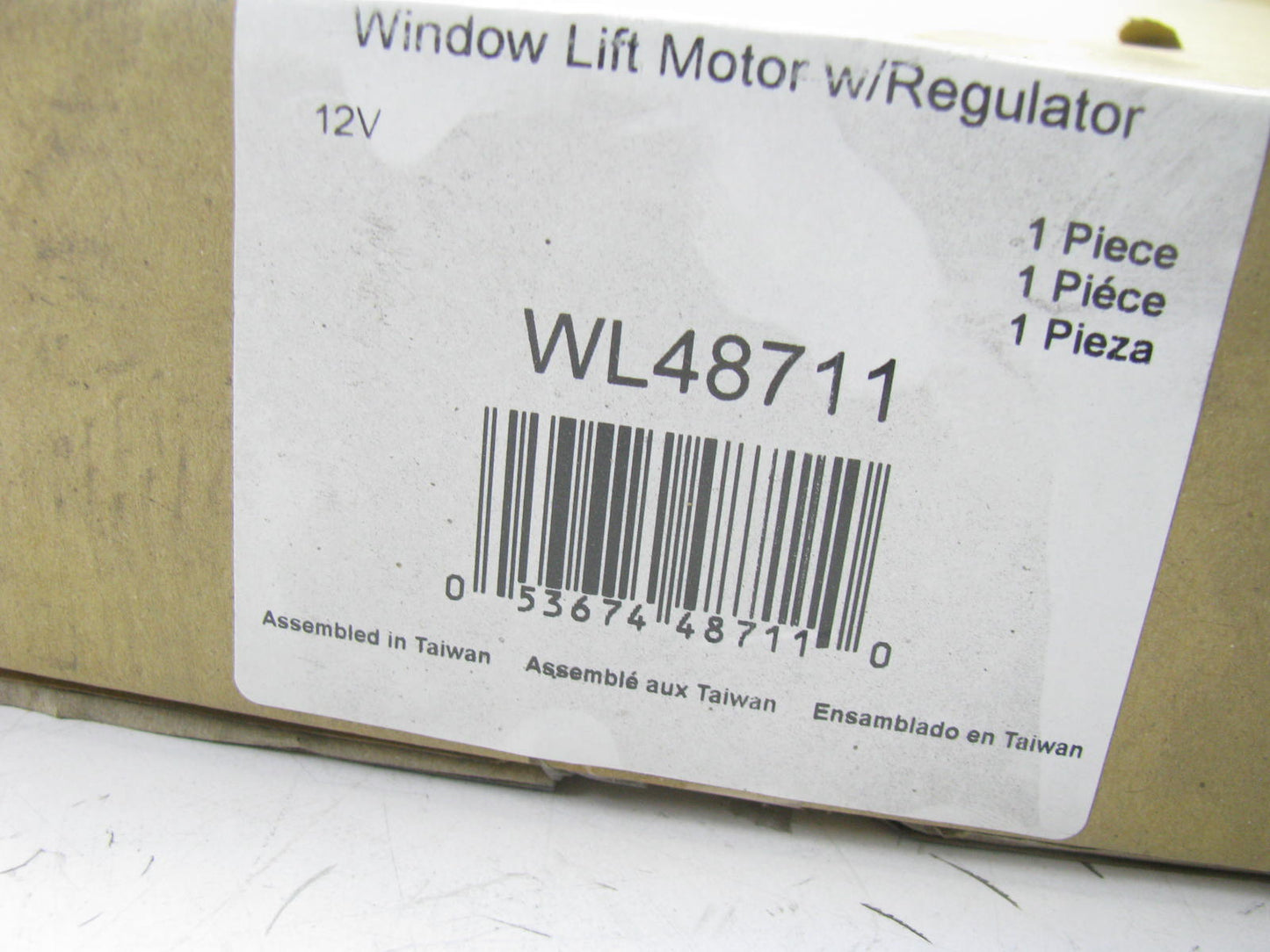 VDO WL48711 Front Right Power Window Regulator & Motor 2001-2006 Mazda Tribute