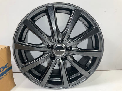 Velox 80116011 Nirvana Black Metallic Alloy Wheel Rim 16''x6.5'' 5x100 Offset 42