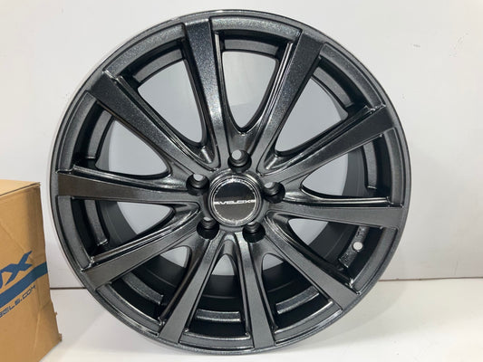 Velox 80116011 Nirvana Black Metallic Alloy Wheel Rim 16''x6.5'' 5x100 Offset 42