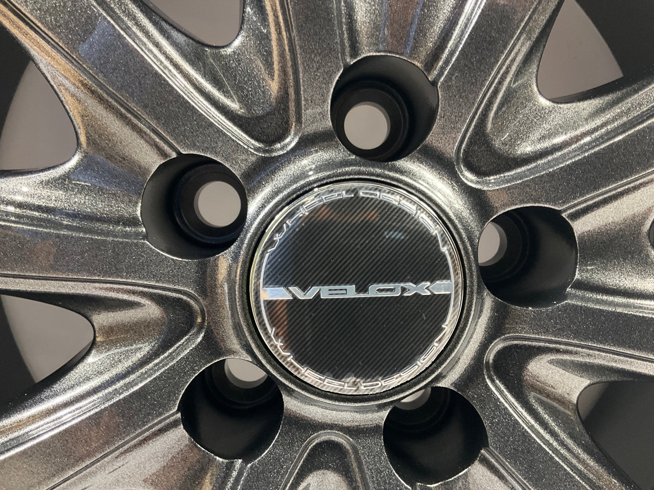 Velox 80116011 Nirvana Black Metallic Alloy Wheel Rim 16''x6.5'' 5x100 Offset 42