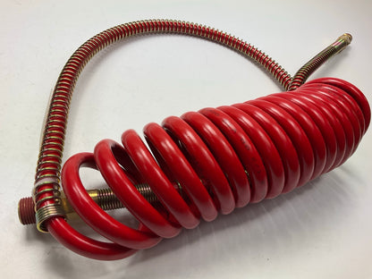 Velvac 022001 Coiled Nylon Air Hose Tubing Kit, 15' Standard (Blue & Red)