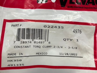 Velvac 022435 Constant Torque Clamp, 2-3/4'' - 3-5/8''