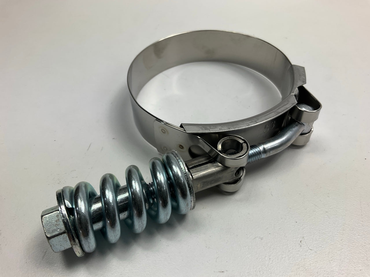 Velvac 022581 Spring Loaded T-Bolt Hose Clamp, 2-3/4'' - 3-1/16''