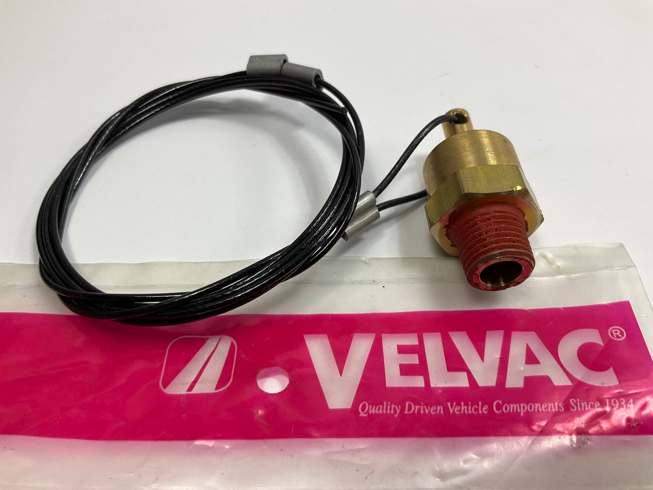 Velvac 032160 Air Tank Pull Drain Valve Valve W/ 5' Cable, Uncrimped On Free End