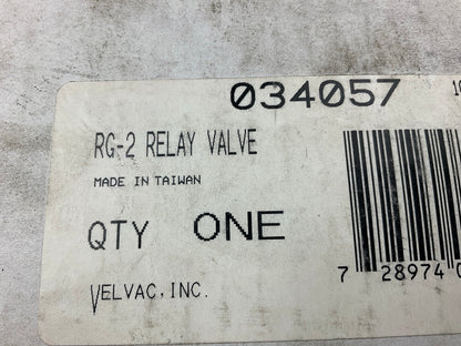 Velvac 034057 RG-2 Style Relay Valve Replaces: Midland KN28510