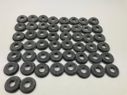 (50) Velvac 035007 Rubber Gladhand Seal, Flat