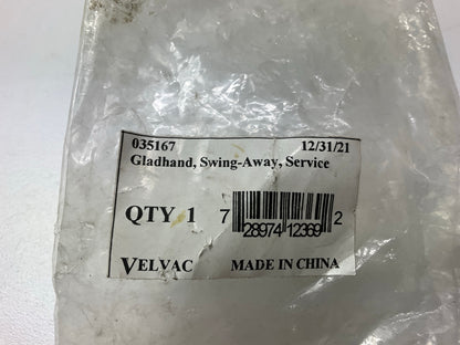 Velvac 035167 Service Gladhand,Swivel,3/8 In. Port
