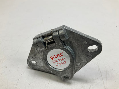 Velvac 055052 Die Cast Six-Way Trailer Connector Socket