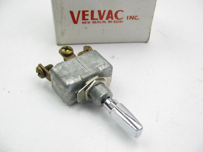 Velvac 090043 Heavy Duty Single Pole Toggle Switch - 6-24VDC 50 Amp SPDT