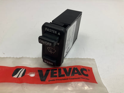 Velvac 090120 Multi-Speed Windshield Wiper Control Switch, 6 Amp 12VDC