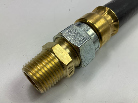 Velvac 146026 Air Brake Hose 3/8'' X 3/8'' X 26'', One End Fixed, One Swivel
