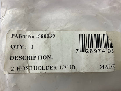 Velvac 580039 Two Hose Holder And Separator, 1/2'' ID