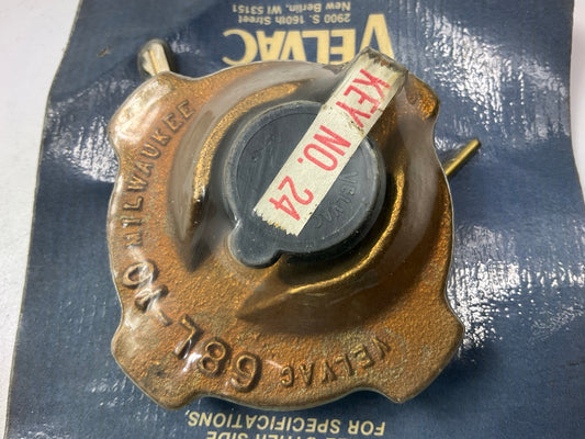 Velvac 601036-6 Special 2'' Non-vented Female Cap 11-1/2'' Thread