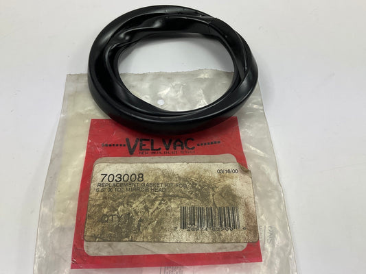 Velvac 703008 Replacement Black Gasket For 6.5'' X 10'' Flat Glass Mirror