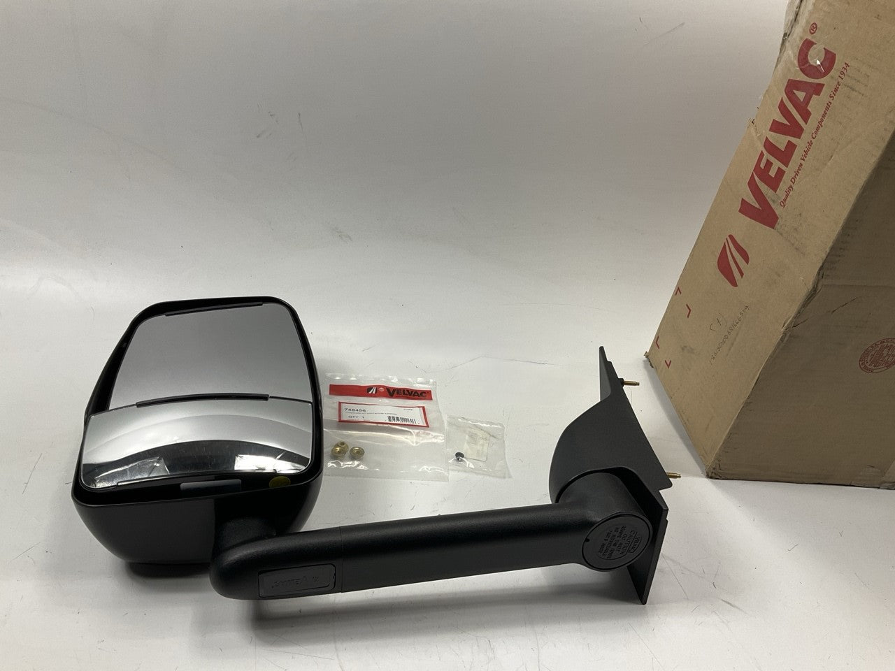 Velvac 714547 2020 Deluxe Left Side Manual Mirror - 1997+ Express & Savana 3500