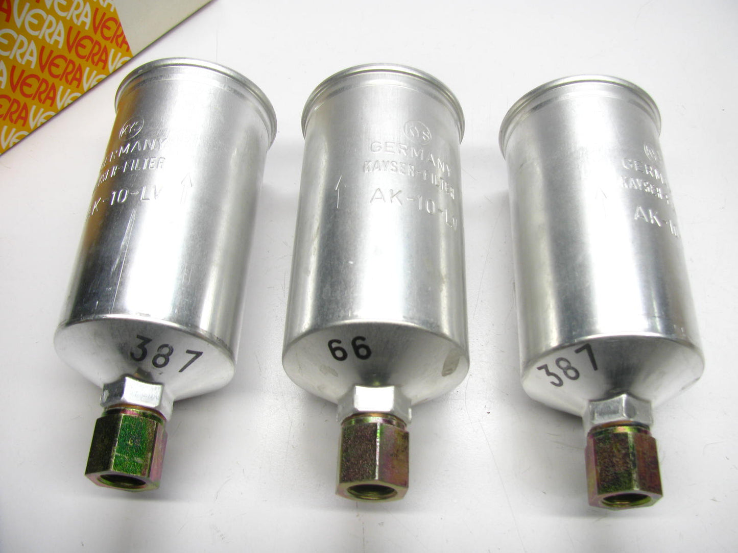 (3) Vera 12-00567 Fuel Filter (KAYSER AK-10-LV)
