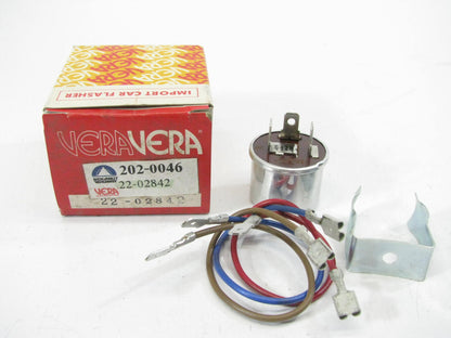 Vera 22-02842 Universal Hazard Turn Signal Flasher Relay