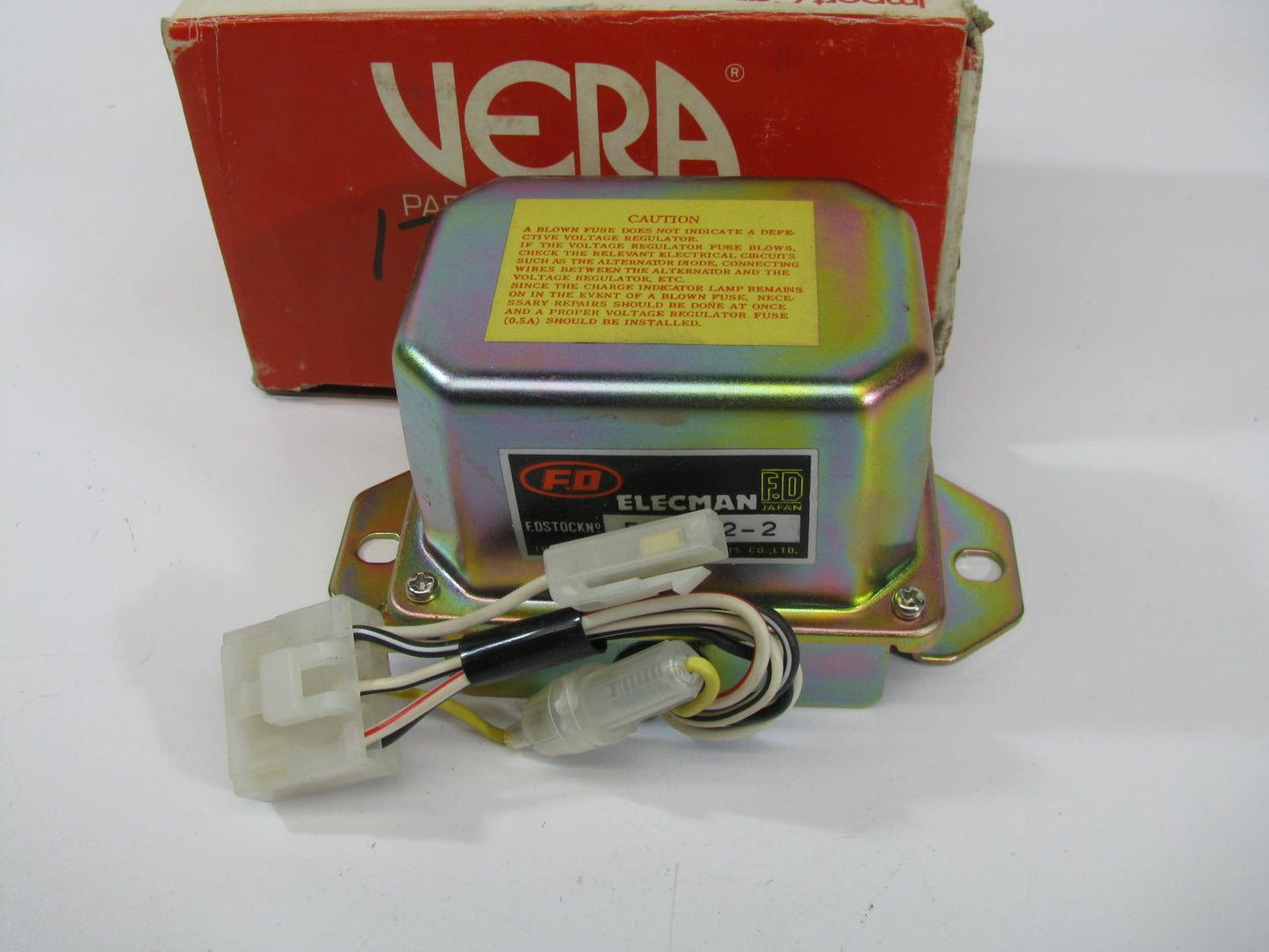 Vera 23-00879 FD Elecman Voltage Regulator 1979-1981 Mazda B2000, 79-81 Courier