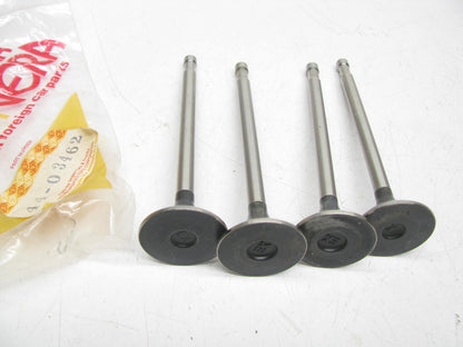 (4) Vera 44-03462- Engine Exhaust Valves For 1973-1975 Honda Civic 1.2L