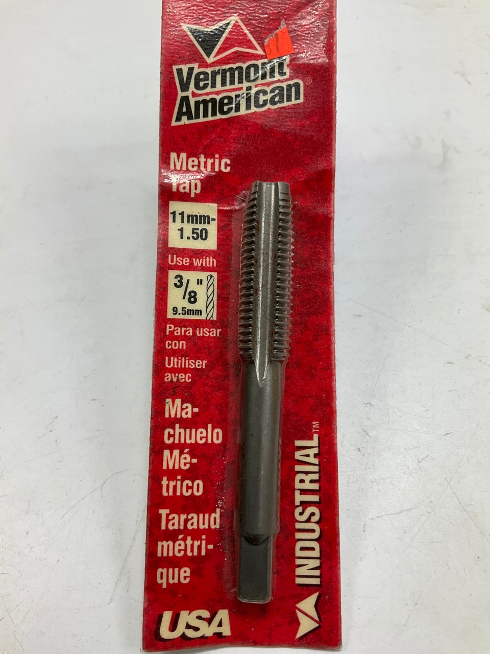 Vermont American 21144 Metric Tap, 11mm-1.50 - MADE IN USA