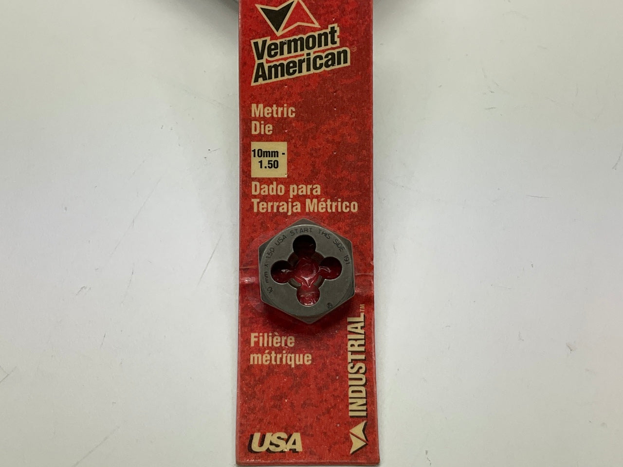 Vermont American 21242 Hex Die 10mm-1.50 - MADE IN USA