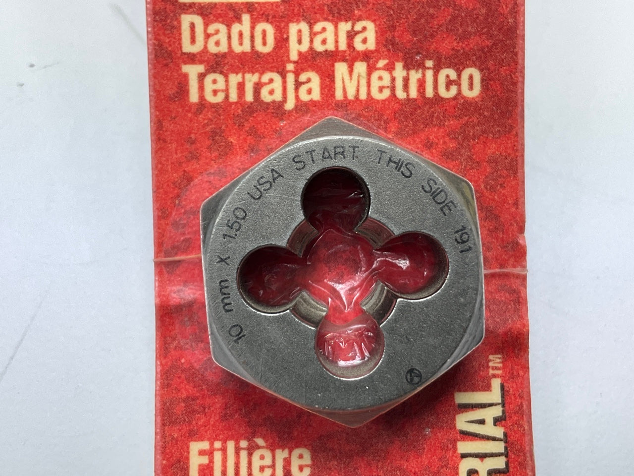 Vermont American 21242 Hex Die 10mm-1.50 - MADE IN USA