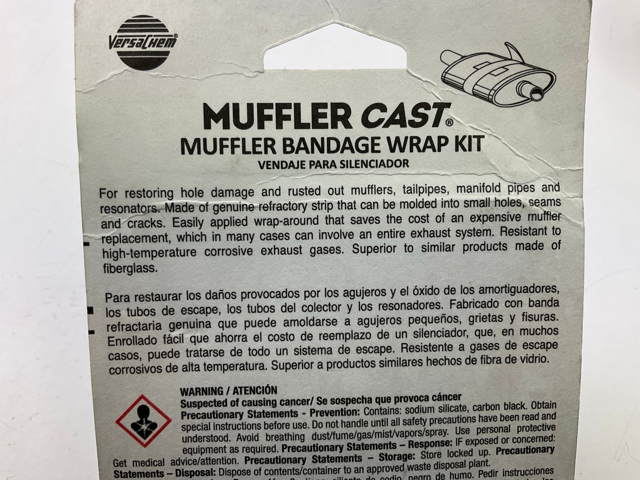 VersaChem 10153 Muffler-Cast Muffler Bandage Repair Wrap Kit