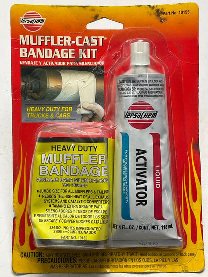 Versachem 10155 Exhaust / Muffler Crack Hole Bandage Repair Kit, Sets In 1 Hour