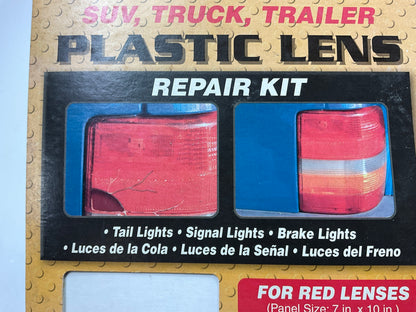 (2) Versachem 90239 Red Auto Lens Tail Light Repair Kit, DIY Fix Broken Car Grid