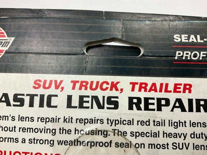 (2) Versachem 90239 Red Auto Lens Tail Light Repair Kit, DIY Fix Broken Car Grid