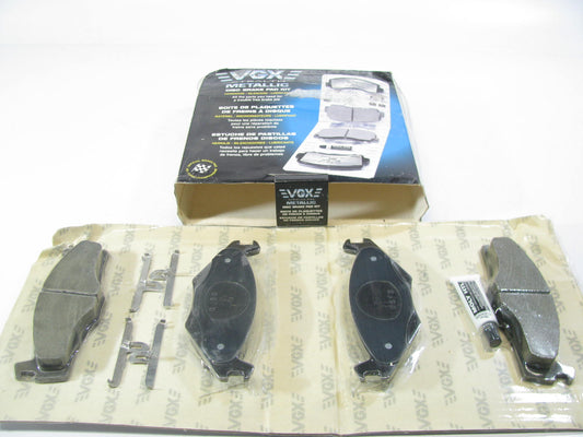 VGX MF280AK Semi-Metallic Disc Brake Pad Set - Front