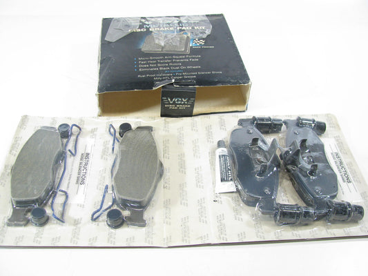 VGX MF648K Semi-Metallic Disc Brake Pad Set - Front