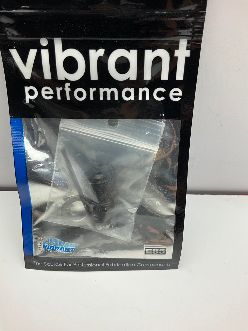 Vibrant 10287 Oil Restrictor Fitting Kit -4AN X 7/16-24'', For Garrett Turbo