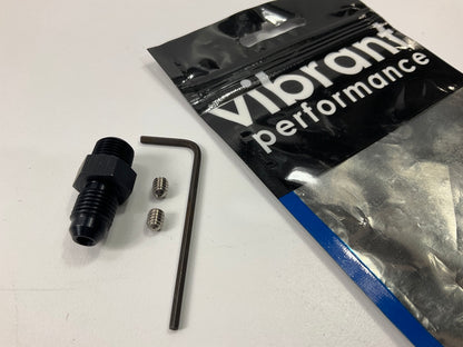 Vibrant Performance 10288 Oil Restrictor Adapter Fitting Kit, -3AN X 1/8'' NPT Type 2