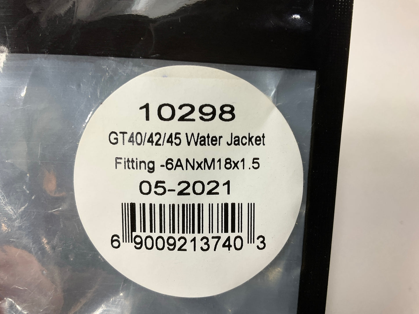 Vibrant 10298 Turbo Water Jacket Adapter Fitting -6AN X M18 X 1.5 GT40 GT42 GT45