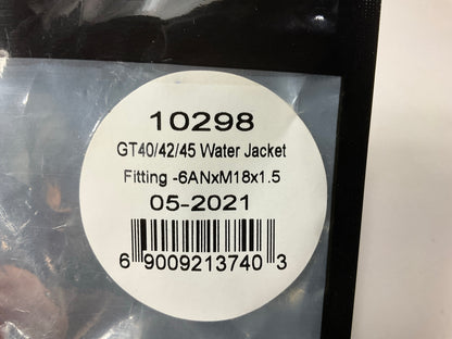 Vibrant 10298 Turbo Water Jacket Adapter Fitting -6AN X M18 X 1.5 GT40 GT42 GT45