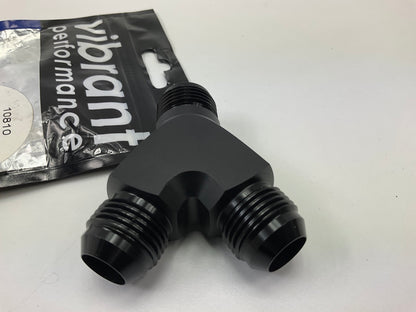VIBRANT PERFORMANCE 10810 Male Y Adapter Fitting; Size: -10AN In X -10AN X -10AN