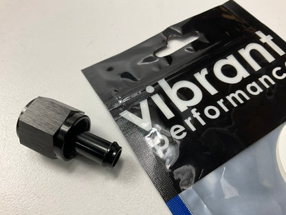 Vibrant Performance 11215 Female -6AN To 5/16'' Hose Barb Straight Adapter