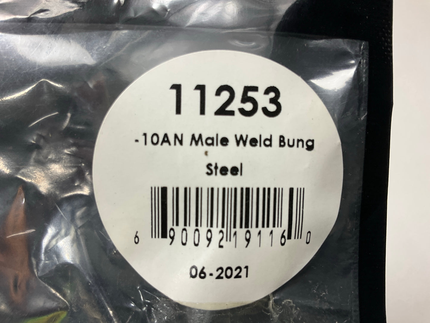 Vibrant Performance 11253 Male AN Flare Weld Bung, Mild Steel, -10 AN