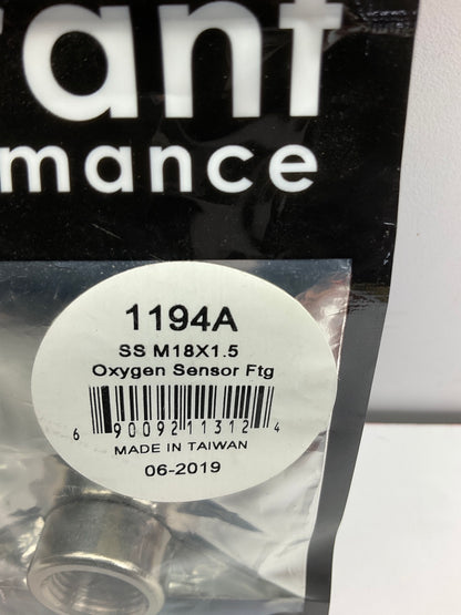 Vibrant Performance 1194A Standard O2 Sensor Weld Bung, M18 X 1.5