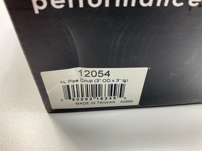 Vibrant Performance 12054 Aluminum Straight Tube Coupler, 3.00'' OD X 3.00'' OD